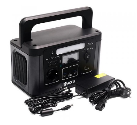 Портативна зарядна станція AXXIS-460 PowerHouse - 460Wh 600W/1200W <AXXIS>